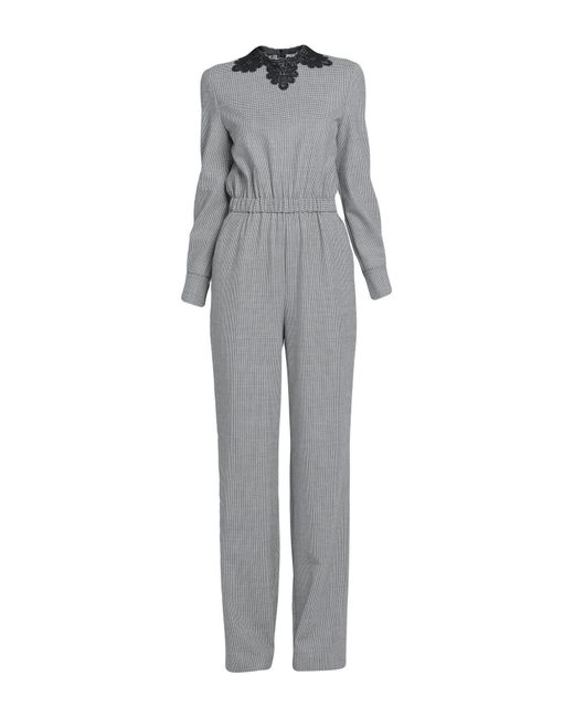 Boutique Moschino Gray Jumpsuit