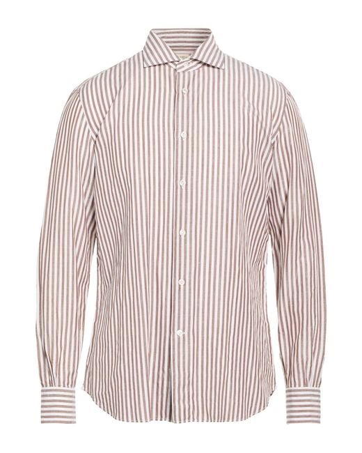 Mazzarelli Pink Shirt for men