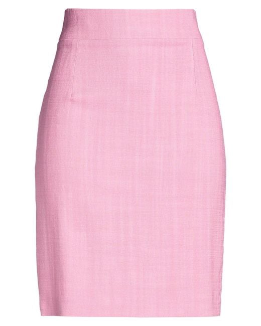 Tagliatore 0205 Pink Midi Skirts