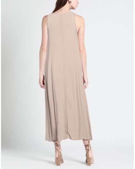 Camicettasnob Natural Maxi-Kleid
