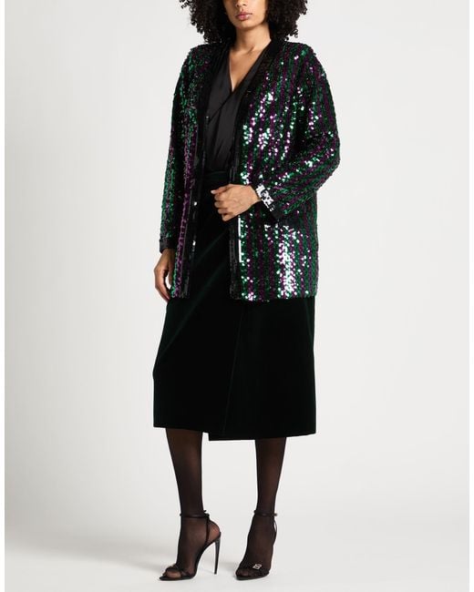 MSGM Black Cardigan Cotton, Pvc