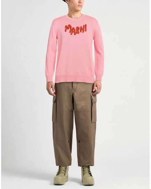 Marni Pink Jumper for men