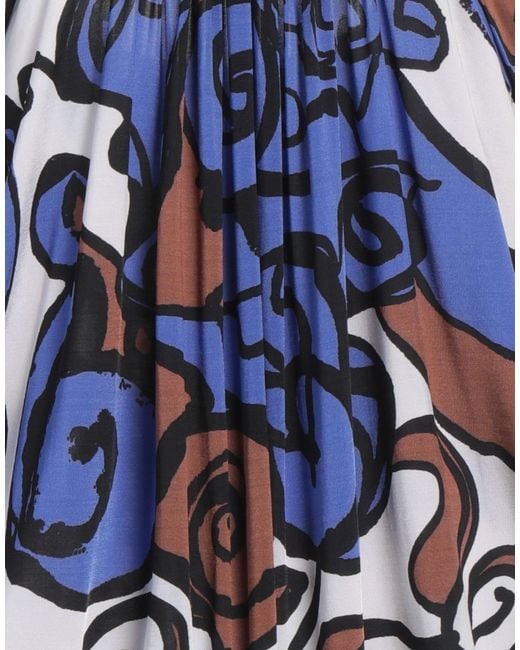 Clips Blue Tricot Top Viscose, Elastane
