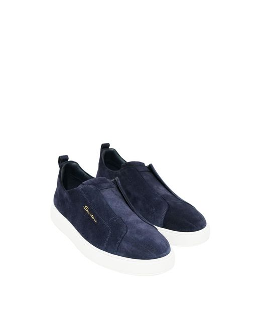 Sneakers Santoni pour homme en coloris Blue