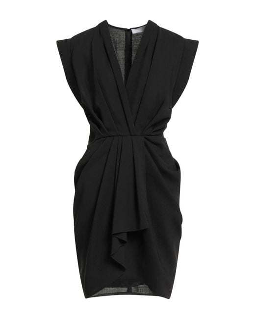 IRO Black Mini Dress Wool