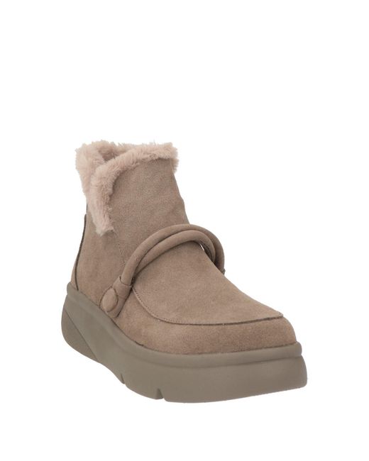 Scholl Brown Ankle Boots