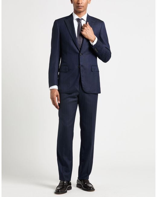 Brioni Blue Suit for men