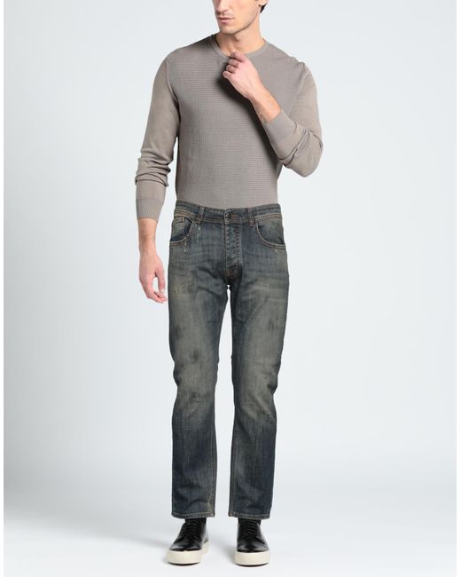 Reign Gray Jeans Cotton, Elastane for men