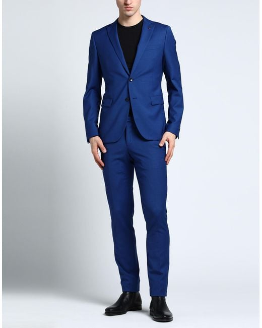 Paoloni Anzug in Blue für Herren