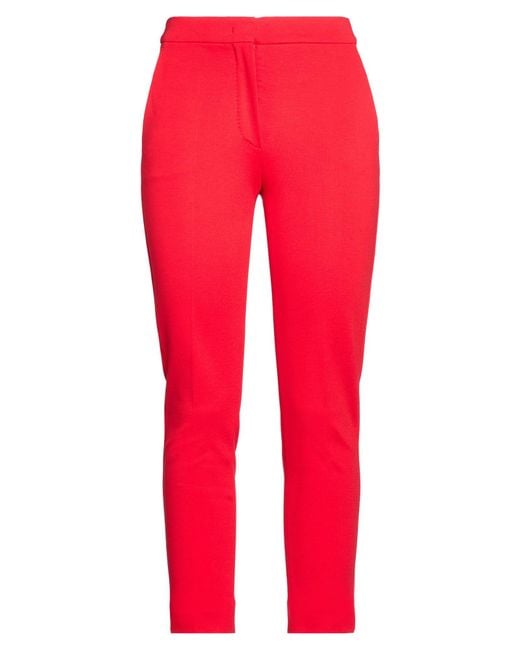Max Mara Red Trouser