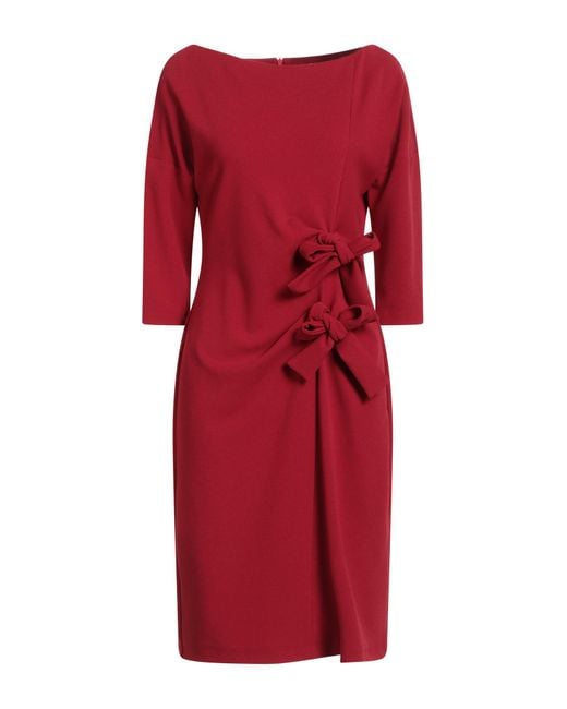 Vestido Midi Sandro Ferrone de color Red