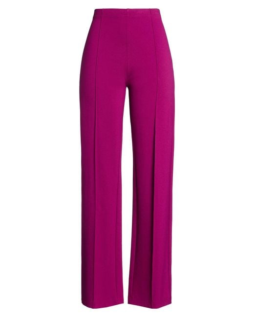 Clips Pink Pants Viscose, Polyamide, Elastane