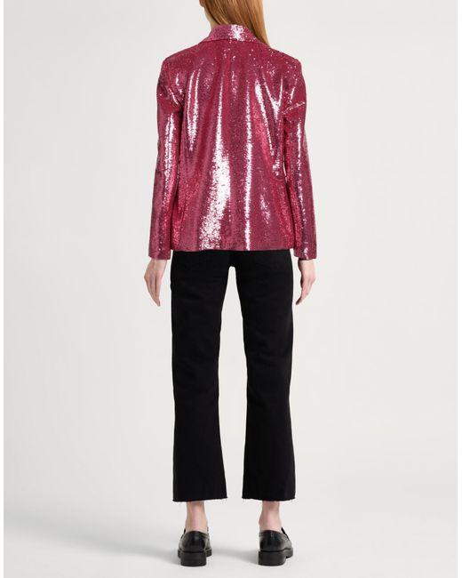 Manila Grace Red Blazer