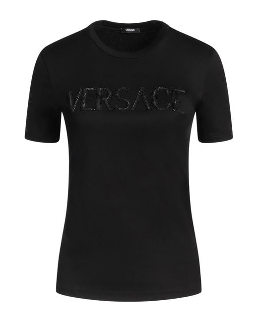 T-shirt Versace en coloris Black
