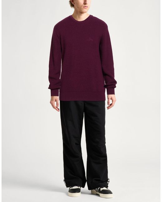 Shoe Purple Sweater Viscose, Polyester, Polyamide for men