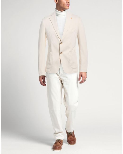 OVER/D White Blazers for men