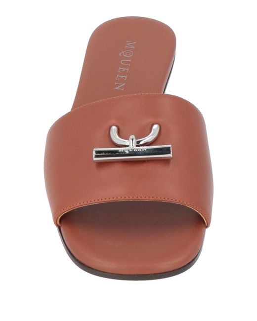 McQueen Brown Sandals