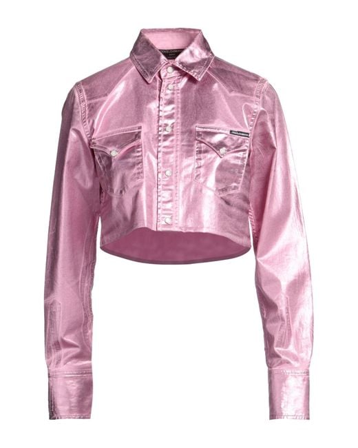 Dolce & Gabbana Pink Shirt