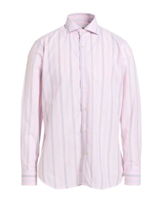 Guglielminotti Pink Shirt for men