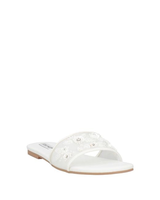 Steve Madden White Sandale