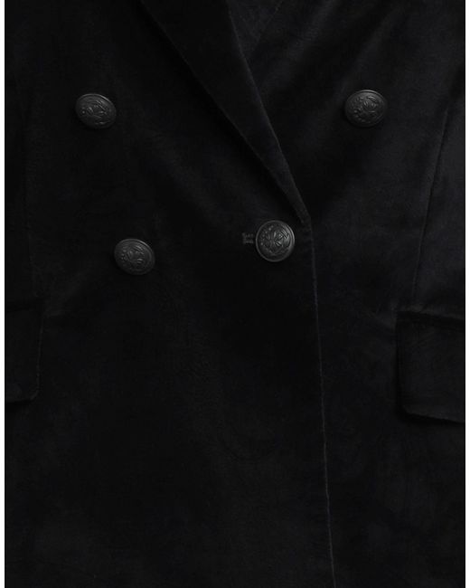 Circolo 1901 Black Blazer Cotton, Elastane