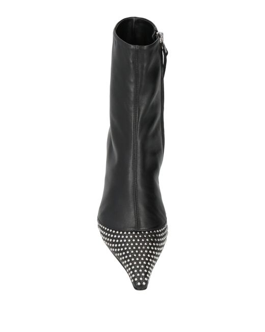 Aeyde Black Ankle Boots Leather