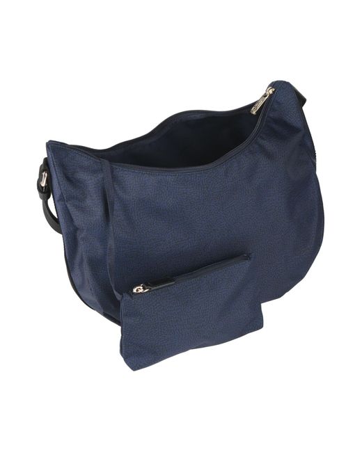 Borbonese Blue Cross-body Bag