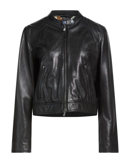 Bully Black Jacket Leather