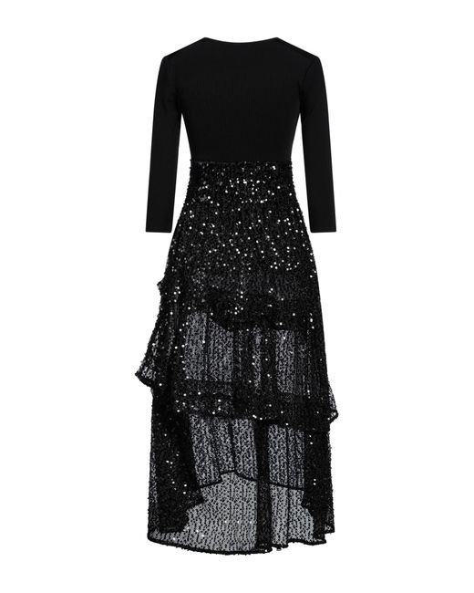 Maje Black Midi Dress
