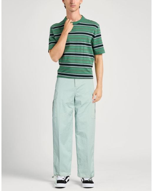 Grifoni Blue Pants Cotton, Elastane for men