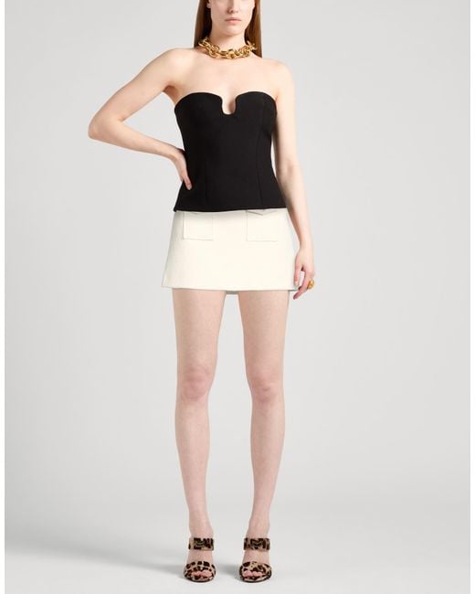 Céline Natural Mini Skirt