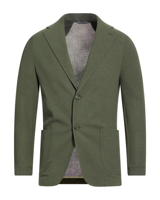 Blazer di Exte in Green da Uomo