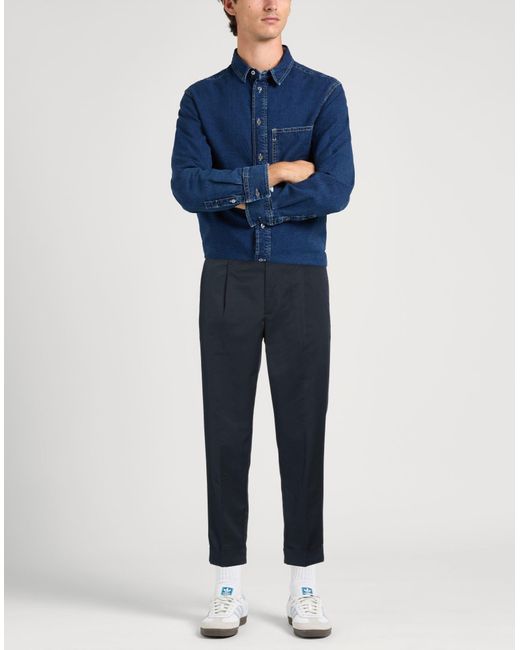 ARMANI EXCHANGE Blue Trouser for men