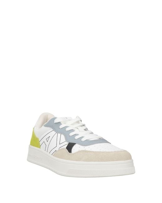 ARMANI EXCHANGE White Sneakers for men