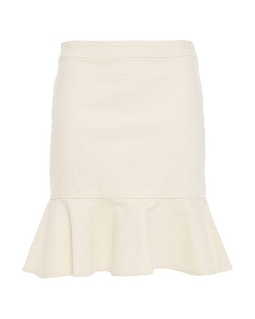 Vanessa Bruno Natural Mini Skirt
