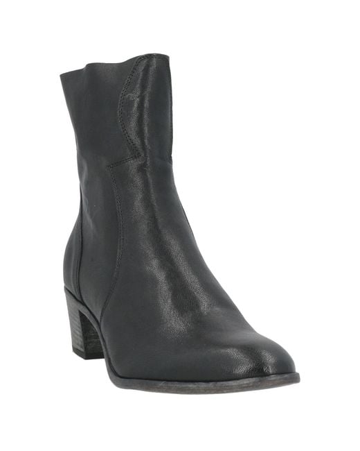 CURIOSITÉ Black Ankle Boots