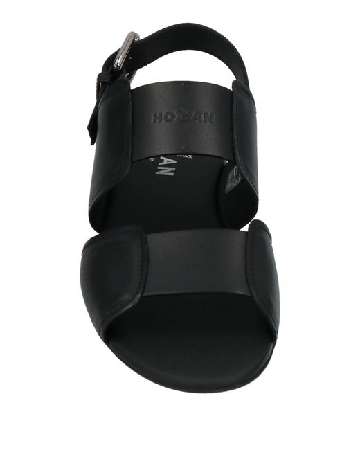 Hogan Black Sandals