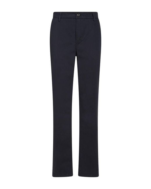 Teleria Zed Blue Midnight Pants Cotton, Elastane for men
