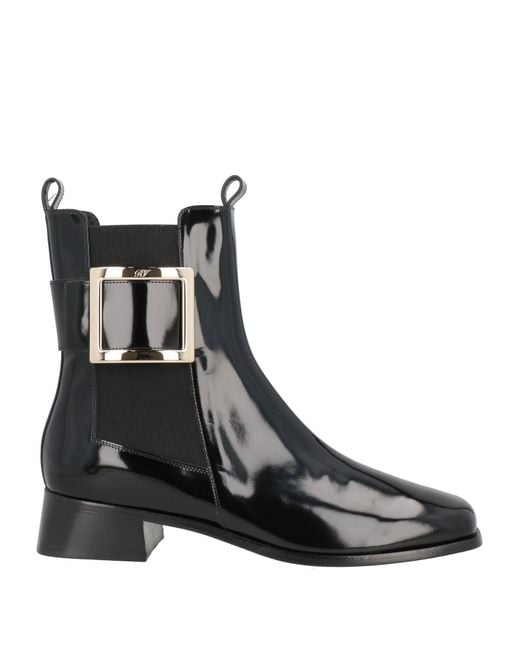 Roger Vivier Black Ankle Boots