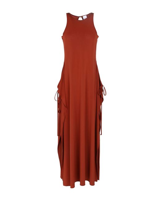 Max Mara Red Beach Dress