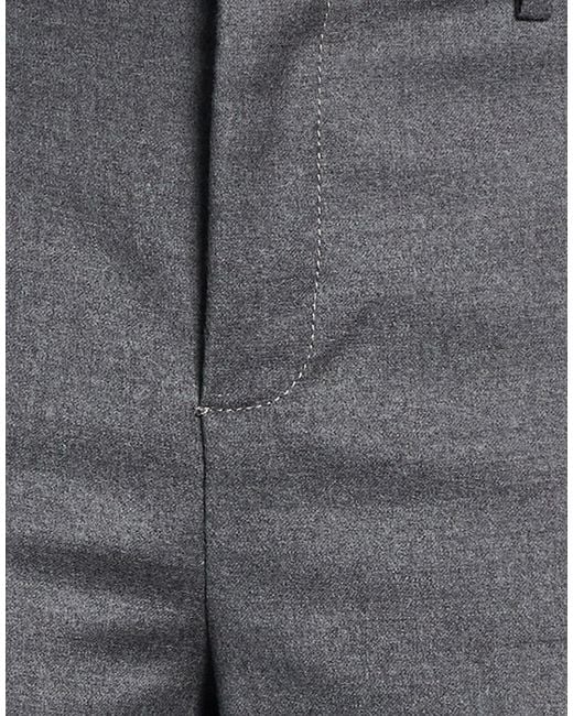 Dondup Gray Pants Virgin Wool, Elastane