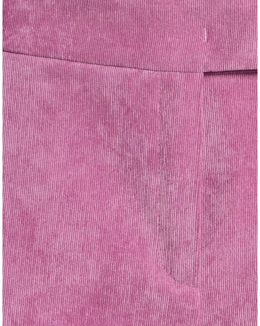 Marella Pink Fuchsia Pants Polyester, Polyamide, Elastane