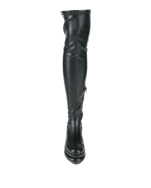 Paloma Barceló Black Boot Leather