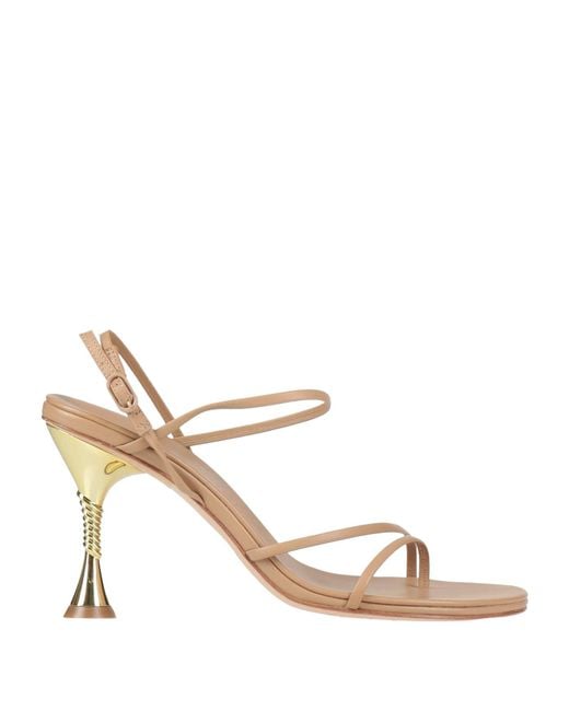 STUDIO AMELIA Metallic Thong Sandal