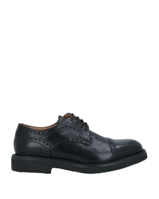 Melluso Black Lace-up Shoes for men