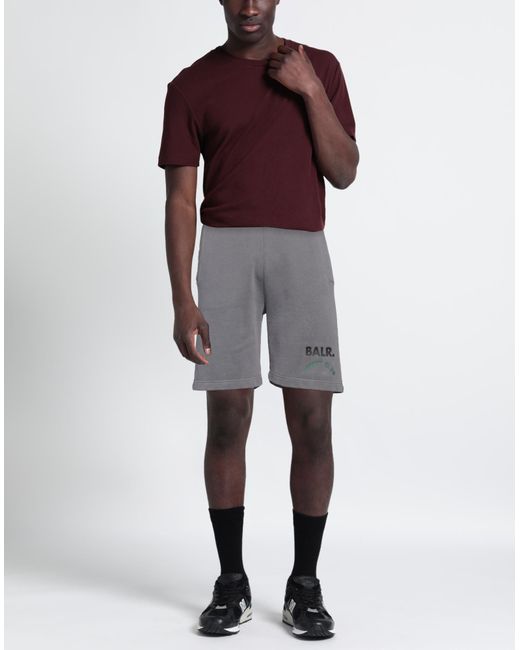BALR Gray Shorts & Bermuda Shorts Cotton for men