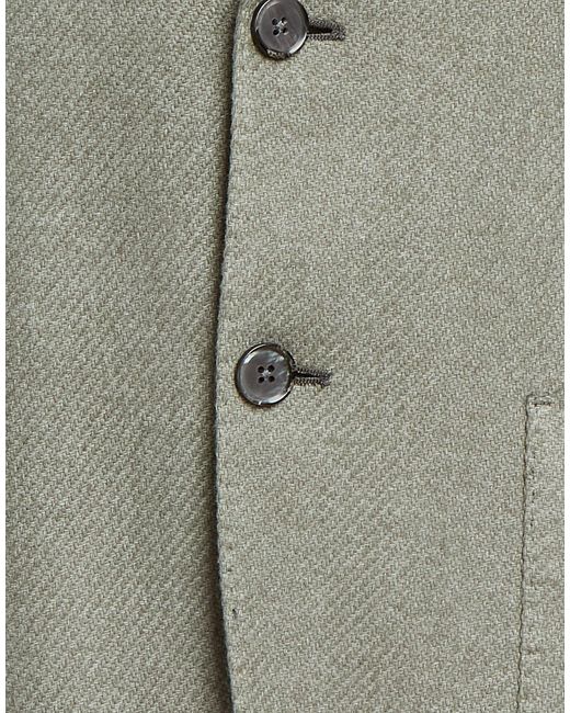 Brando Green Blazer Virgin Wool, Polyester for men