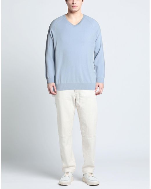 Hemisphere Blue Sweater for men