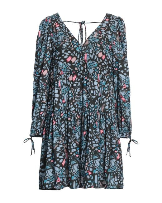Replay Blue Mini-Kleid