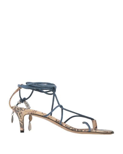 Isabel Marant White Thong Sandal